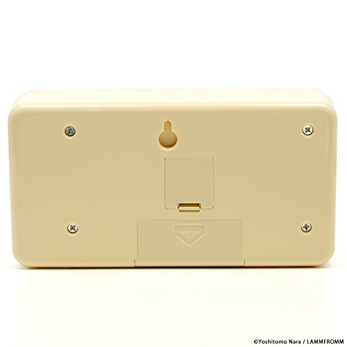 Amazon.co.jp: 奈良美智 パタパタクロック [WALK ON(ベージュ