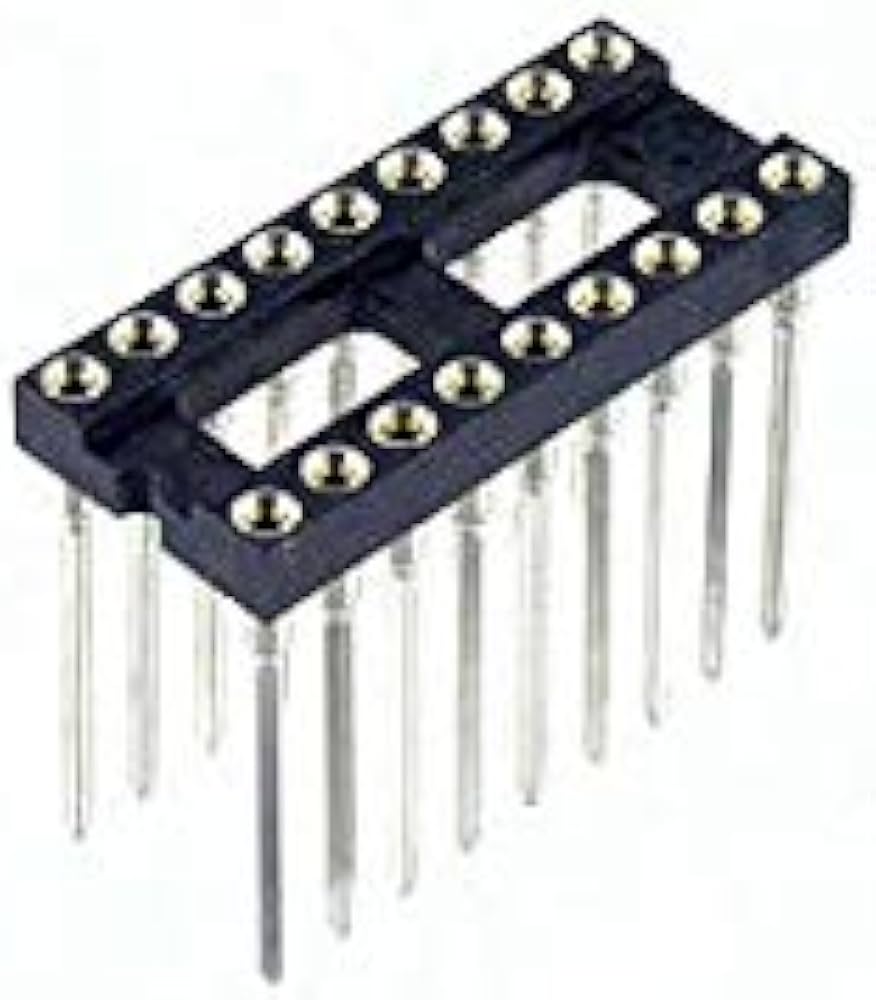 Amazon | オムロン ICソケット 18ピン ラッピング用 XR2A1802 | IC