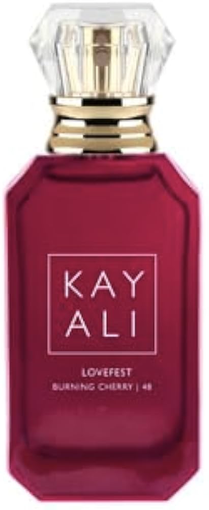 Amazon.com : Huda Beauty KAYALI Lovefest Burning Cherry | 48 Eau