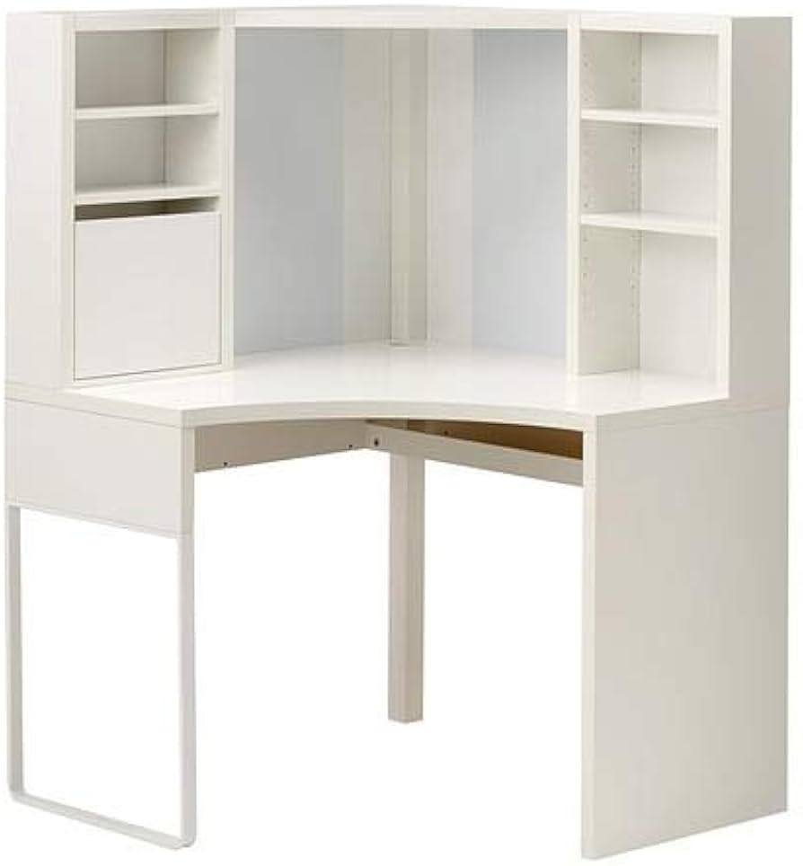 Amazon.co.jp: MICKE ミッケ コーナーワークステーション, ホワイト