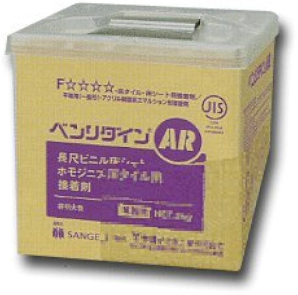 Amazon.co.jp: サンゲツ ビニル床用接着剤 BB-516 AR 18kg アクリル