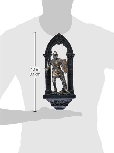 Amazon.co.jp: 西洋甲冑鎧 中世騎士 ギャビン卿 壁彫刻 西洋置物