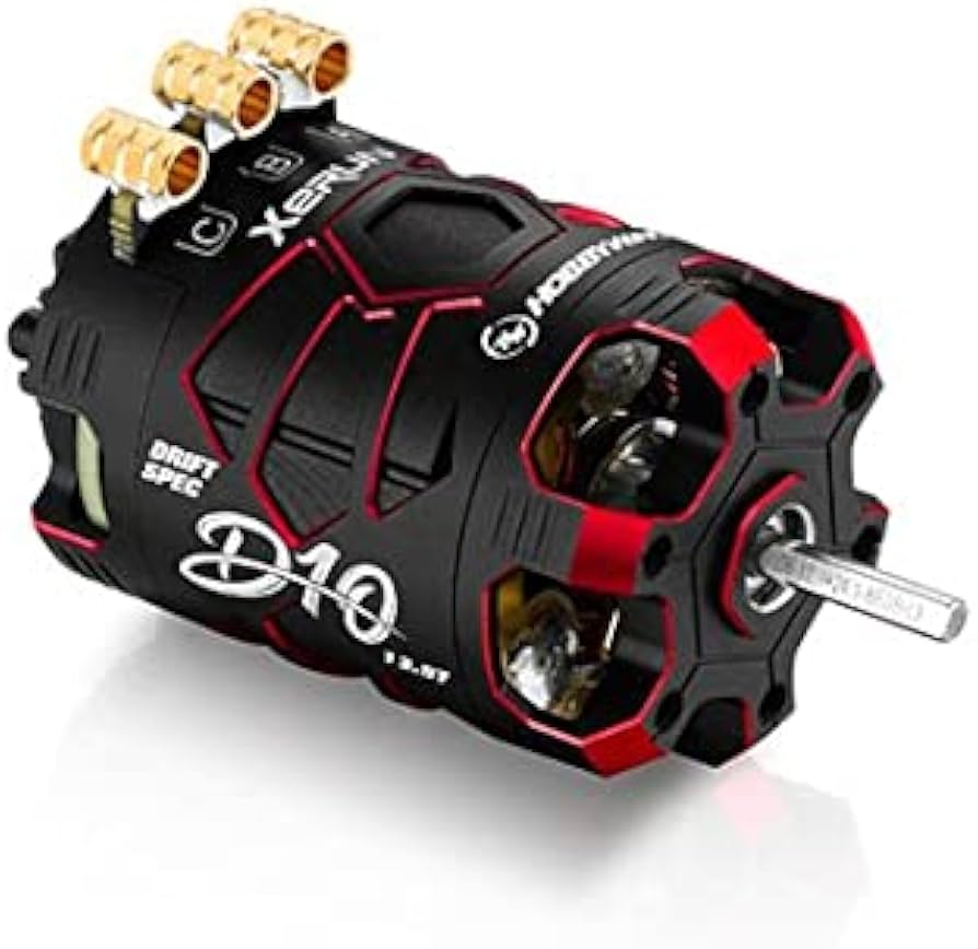 Amazon | HOBBYWING XeRUN-D10 ブラシレスモーター 13.5T【1/10用