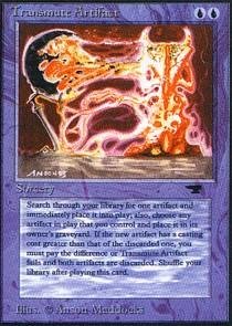 Magic The Gathering - Transmute Artifact - Antiquities : Amazon.ca