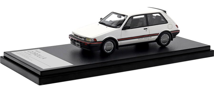 Amazon | Hi Story 1/43 トヨタ カローラ FX-GT (1984) ホワイト 完成