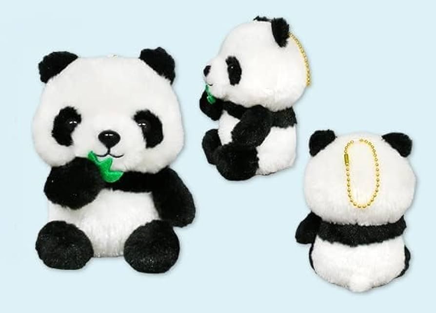 Amazon.co.jp: アミューズ パンダの赤ちゃんLMC笹持ち ぬいぐるみ 全長