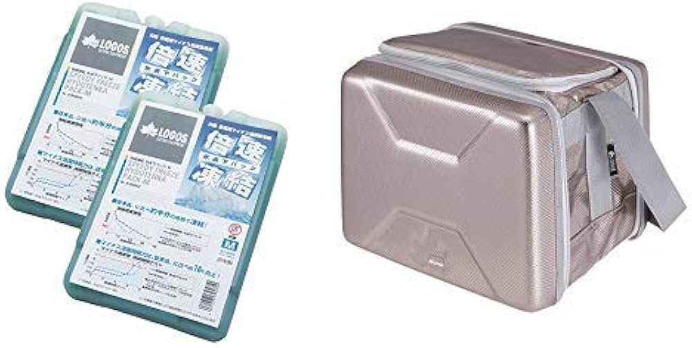 Amazon | ロゴス(LOGOS) 保冷剤 倍速凍結・氷点下パックM 2個 +