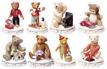 Amazon.co.jp: 海洋堂 アンティーク テディベア コレクション 全8種