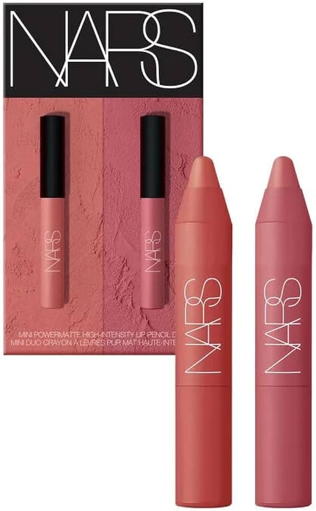 Amazon.com : NARS Mini Powermatte Lip Pencil Duo Set, Dolce Vita