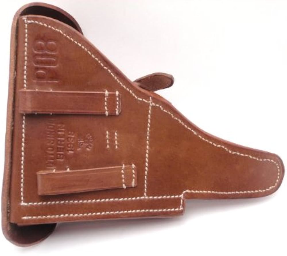Amazon.co.jp: ドイツ軍 ルガーP08 ホルスター 1938 ブラウン 茶