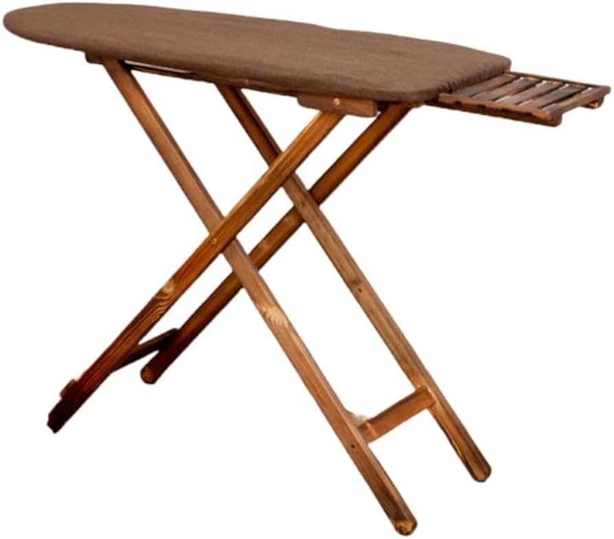 Amazon.co.jp : フラットアイロン台 木製 折りたたみアイロン台 縦型