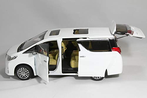 Amazon | Keng Fai 1/18 トヨタ アルファード ホワイト 開閉 Toyota