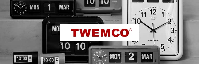 Amazon.co.jp: TWEMCO (トゥエンコ) 掛け時計 パーペチュアル