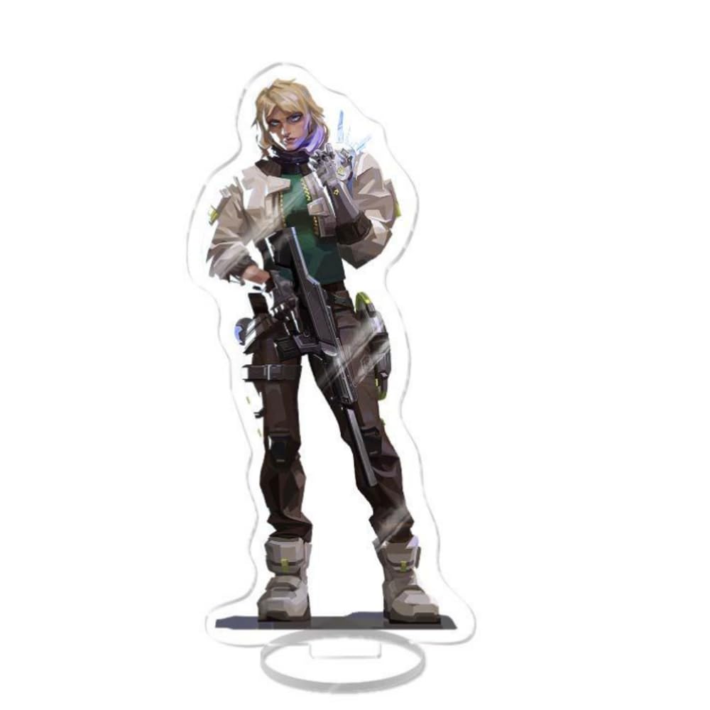 NIRBO Valorant Acrylic Game Figure for Game Fans, Colorful and