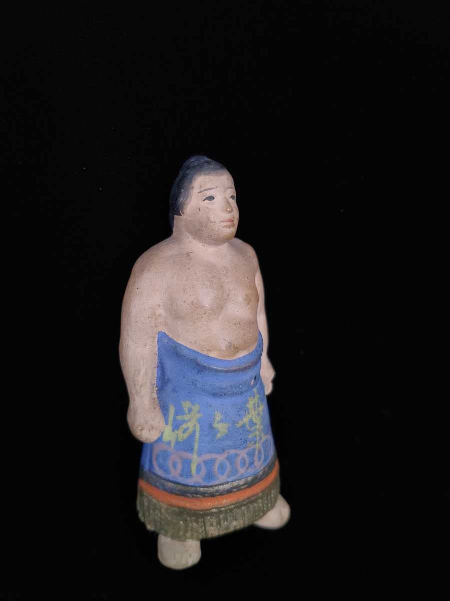 Amazon | 『土人形 力士』 4点 大関 横綱 相撲 伝統工芸品 伝統人形