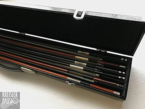 Amazon | 弓ケース 6本収納 バイオリン/ビオラ/チェロ 3種共用 高級