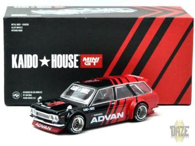 Amazon | MINI GT 1:64 Scale Model KAIDO HOUSE - DATSUN 510 WAGON