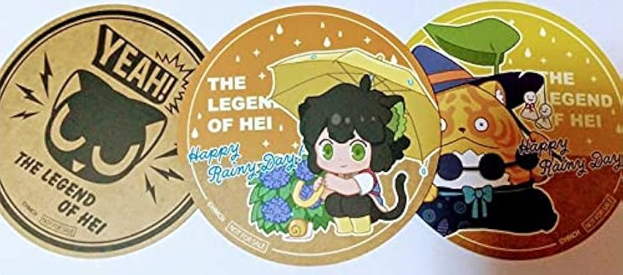 Amazon.co.jp: 羅小黒戦記 コースター コラボカフェ ステラマップ