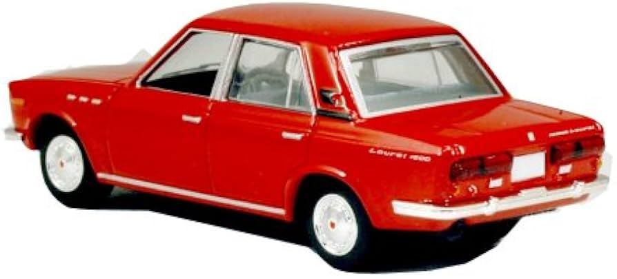 Amazon | 東宝名車座 第1作 日産ローレル (赤) | ミニカー・ダイ