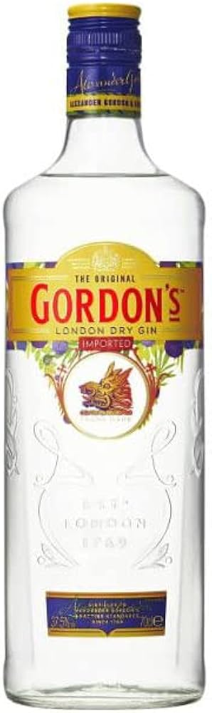 Amazon.co.jp: ジン ゴードン ロンドン ドライジン 37.5％ 700ml × 1