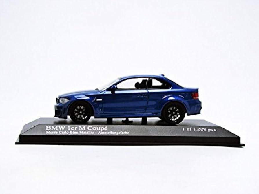 Amazon | Minichamps 1/43 BMW 1ER クーペ 2011 ブルーメタリック 完成