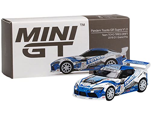 Amazon | MINI GT 1/64 パンデム GR スープラ V1.0 Team TOYO TIRES