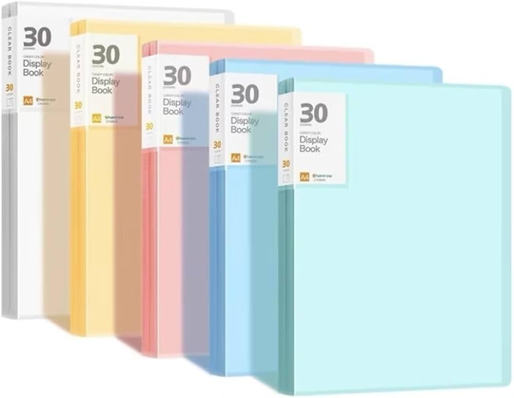 Amazon.co.jp: Artispro ファイル A4クリアブック クリアファイル