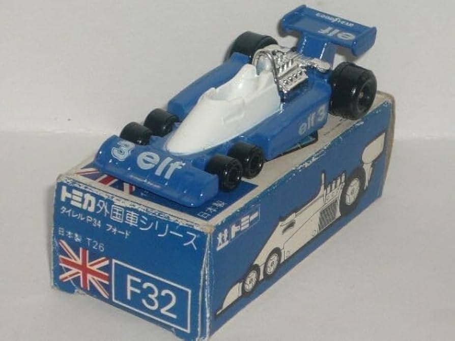 Amazon | トミカ外国車シリーズ F32 タイレル P34 フォード 白/青(箱