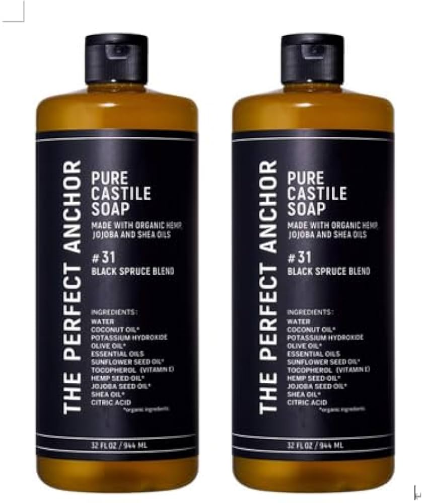 Amazon | ザ・パーフェクトアンカー ピュアカスチールソープ ブラック