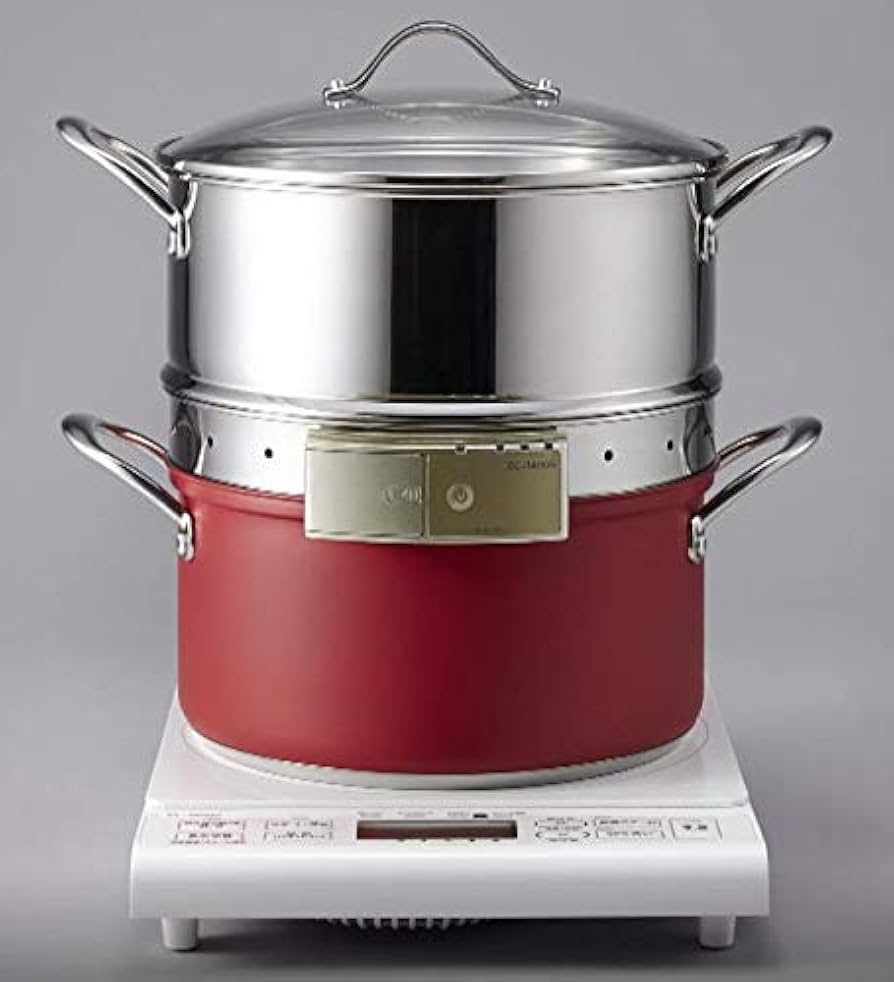 Amazon | 平山式 低温 スチーミング 料理 対応 IHクッキングヒーター