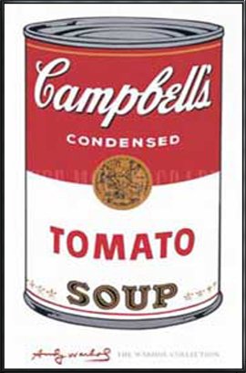 Amazon.co.jp: ポスター アンディ ウォーホル キャンベルスープ缶 I