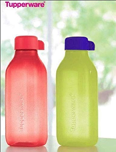 Amazon.com: Tupperware Aquasafe Square Bottle Set, 500ml, Set of 4