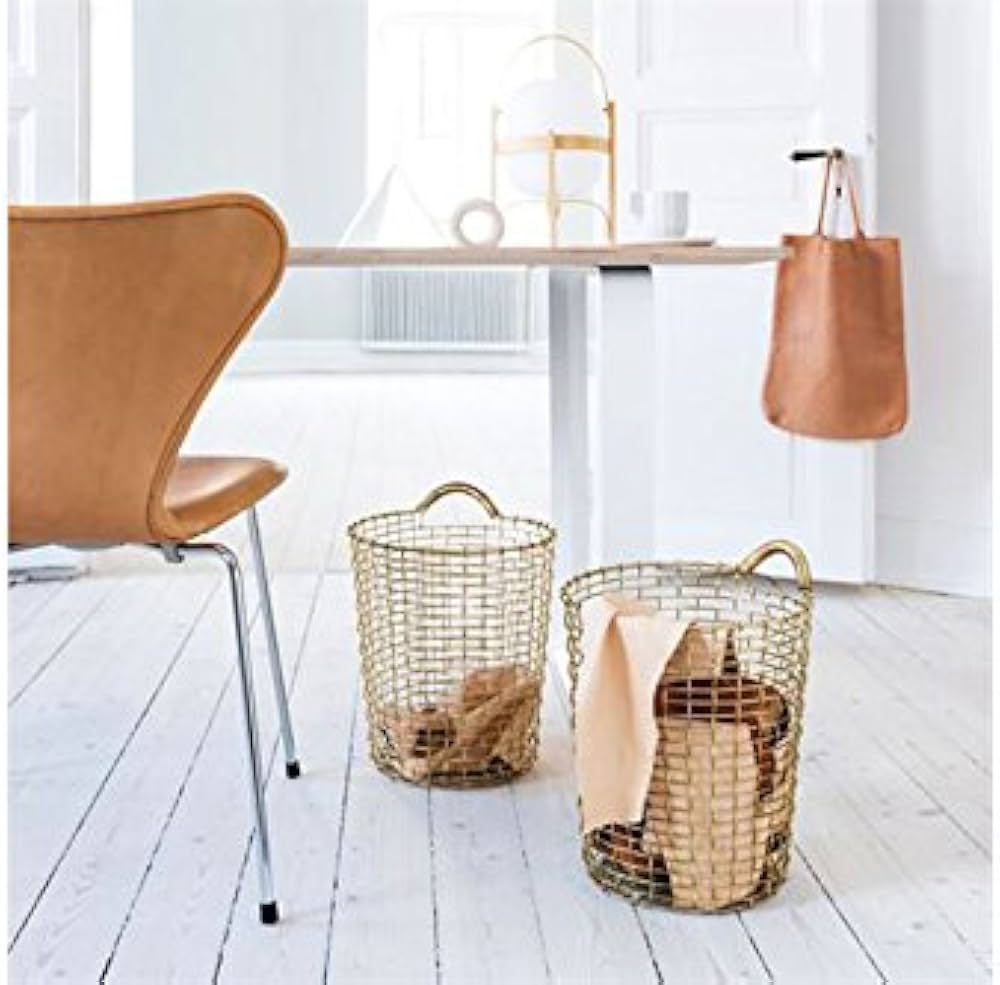 Amazon.co.jp: KORBOコルボ ワイヤーバスケット Binビン 18 真鍮