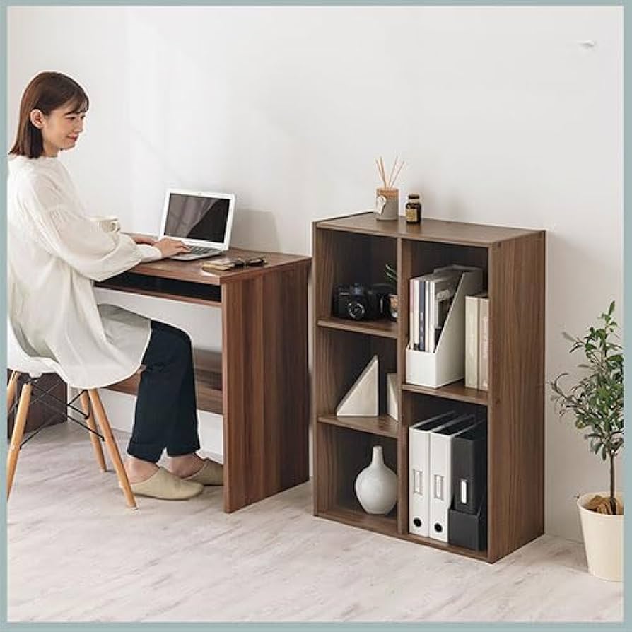 Amazon｜本棚 スリム コミック 収納 カラーボックス 薄型 収納棚 横