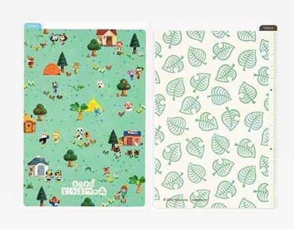 ほぼ日手帳 あつまれどうぶつの森カズンカバー下敷きカバーオンカバー3