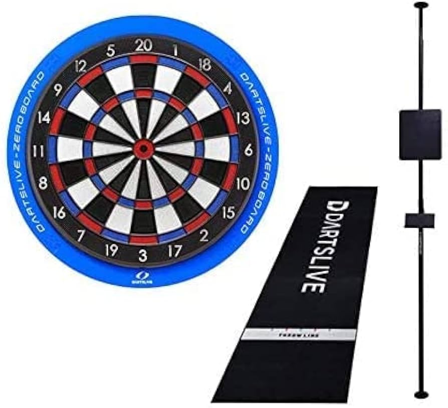 Amazon | ダーツボード DARTSLIVE-ZERO BOARD & DARTSLIVE ポール