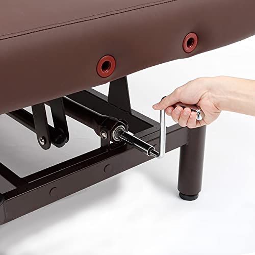 Amazon.co.jp: 手動昇降 マッサージベッド (有孔) ブラウン 長さ185×幅