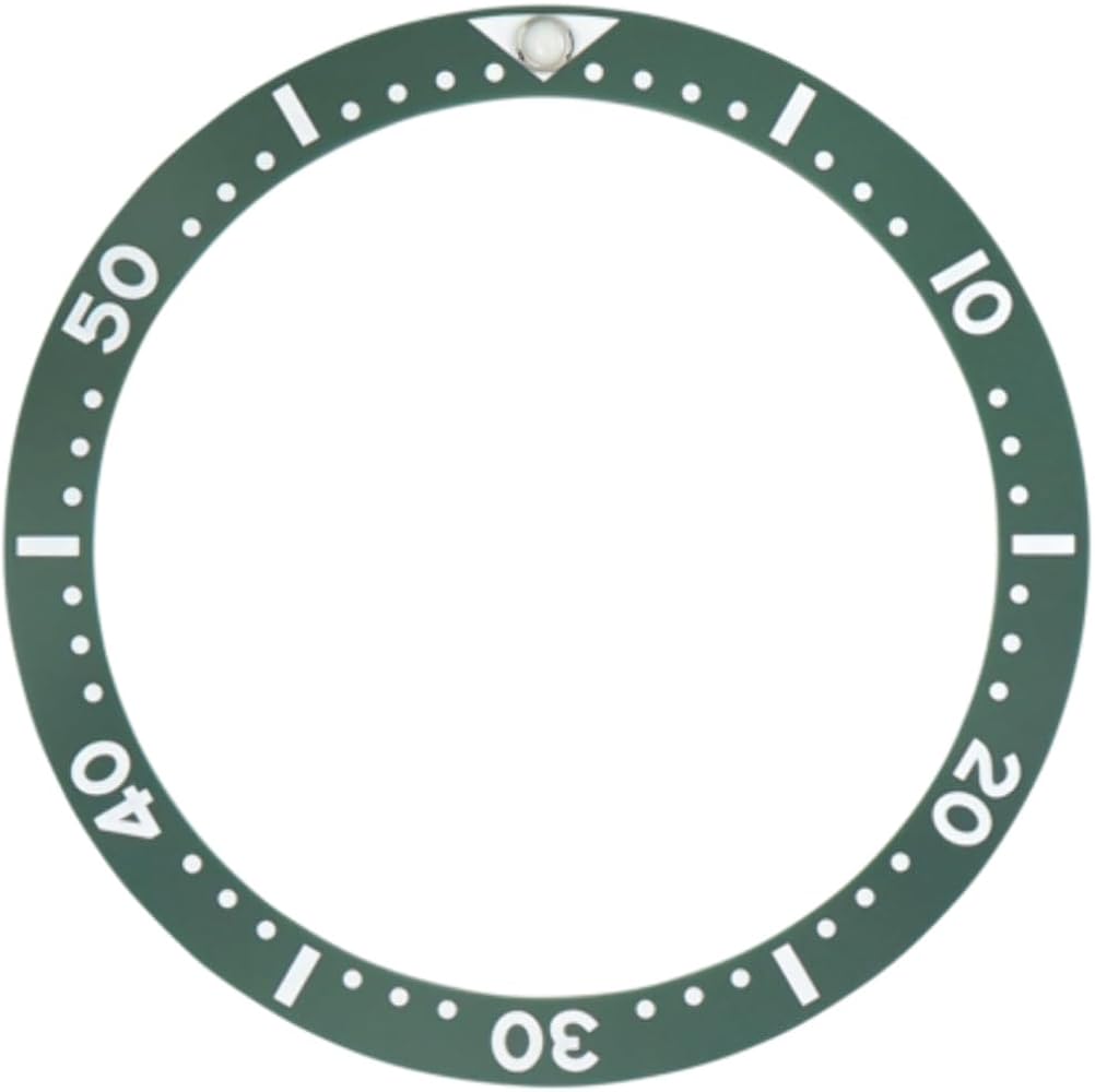 Amazon.com: Ewatchparts Green Ceramic Bezel Insert Compatible With