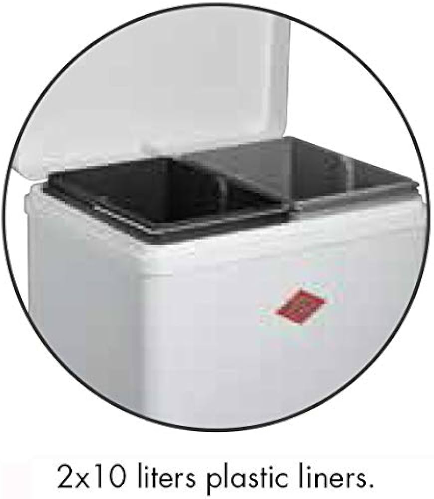 Amazon｜WESCO(ウェスコ) キッチンペダルビン&プラスチックライナー20L