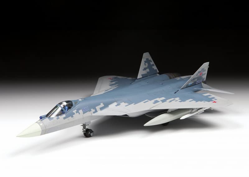 Amazon | ズベズダ 1/72 ロシア空軍 スホーイ Su-57 プラモデル ZV7319