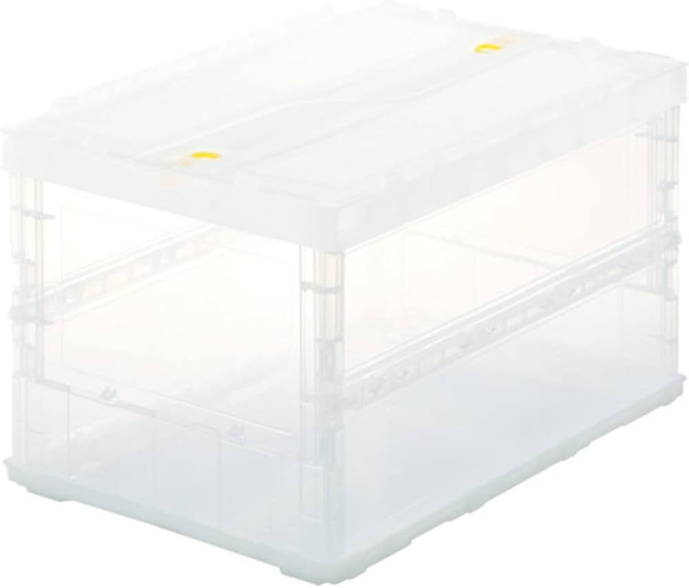 Amazon.co.jp: トラスコ中山(TRUSCO) 薄型折りたたみコンテナスケル