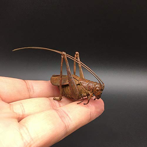 Amazon.co.jp: 純銅銅クリケット銅バッタで作られた手作りの小さな