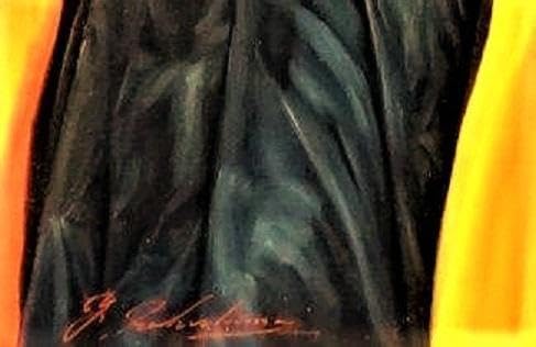 Amazon.co.jp: 中島義行 タイトル 「カセレスの娘達」F10号沢山の娘