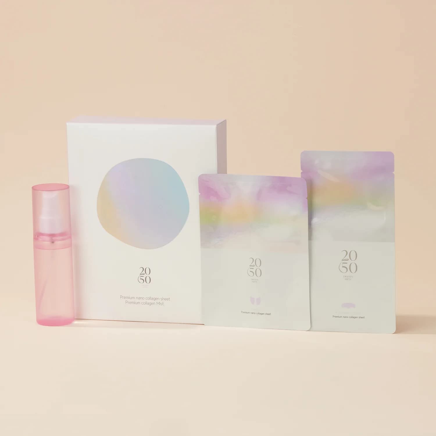 Amazon.co.jp: PREMIUM NANO COLLAGEN SHEET x MIST 2050 Twenty Fifty