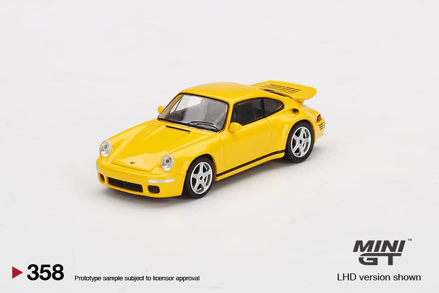 ルパン四世様 リクエスト確認用 ポルシェ ベース RUF CTR ミニカー黄色