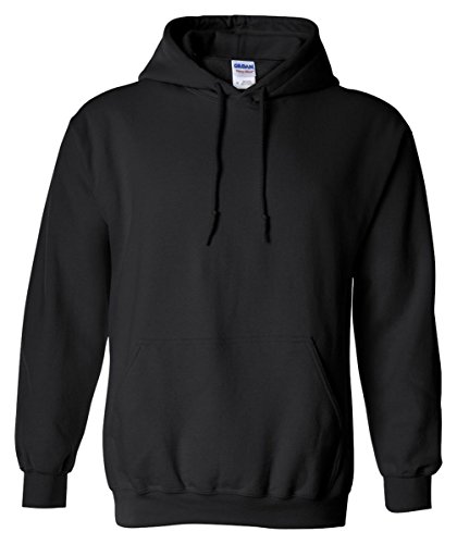 Gildan Heavy Blend Adult Hooded Sweatshirt, Blk, Small at Amazon