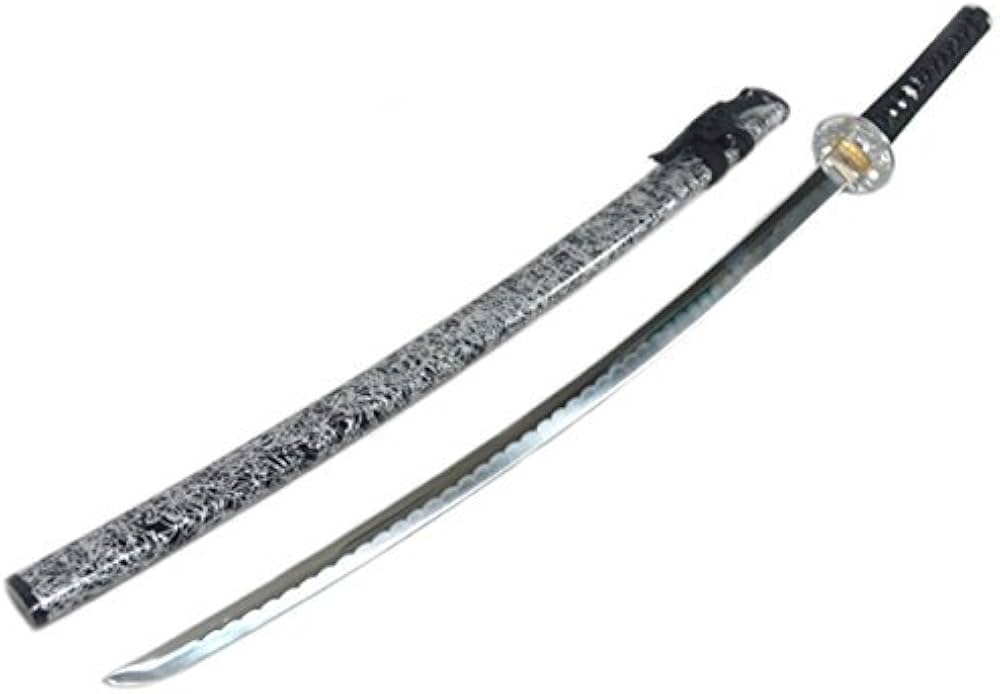 Amazon.co.jp: 模造刀（美術刀） 黒銀雲 【くろぎんくも】 大刀