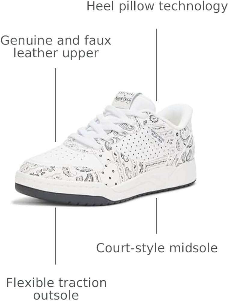 Amazon.com | Skechers X Snoop Dogg Men's,Koopa-Court Paisley,WBK,5