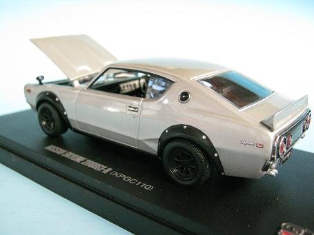 Amazon | 1/43 ニッサン スカイライン GT-R KPGC110 (ケンメリ