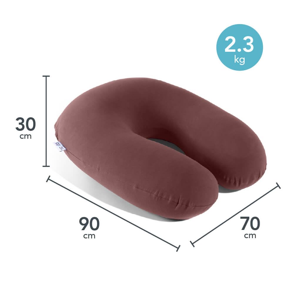 Amazon.co.jp: Yogibo Support ヨギボー サポート ワインレッド 腰枕